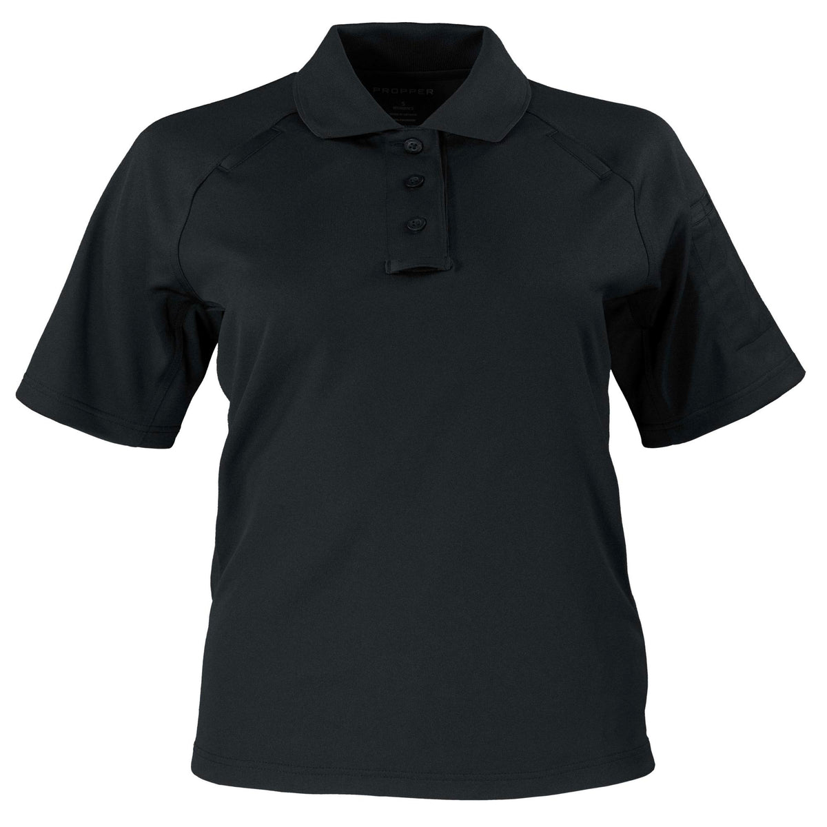 Propper Women's Raglan Utility Short Sleeve Polo - Charcoal