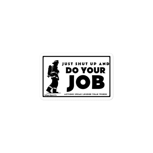 Do Your Job Sticker