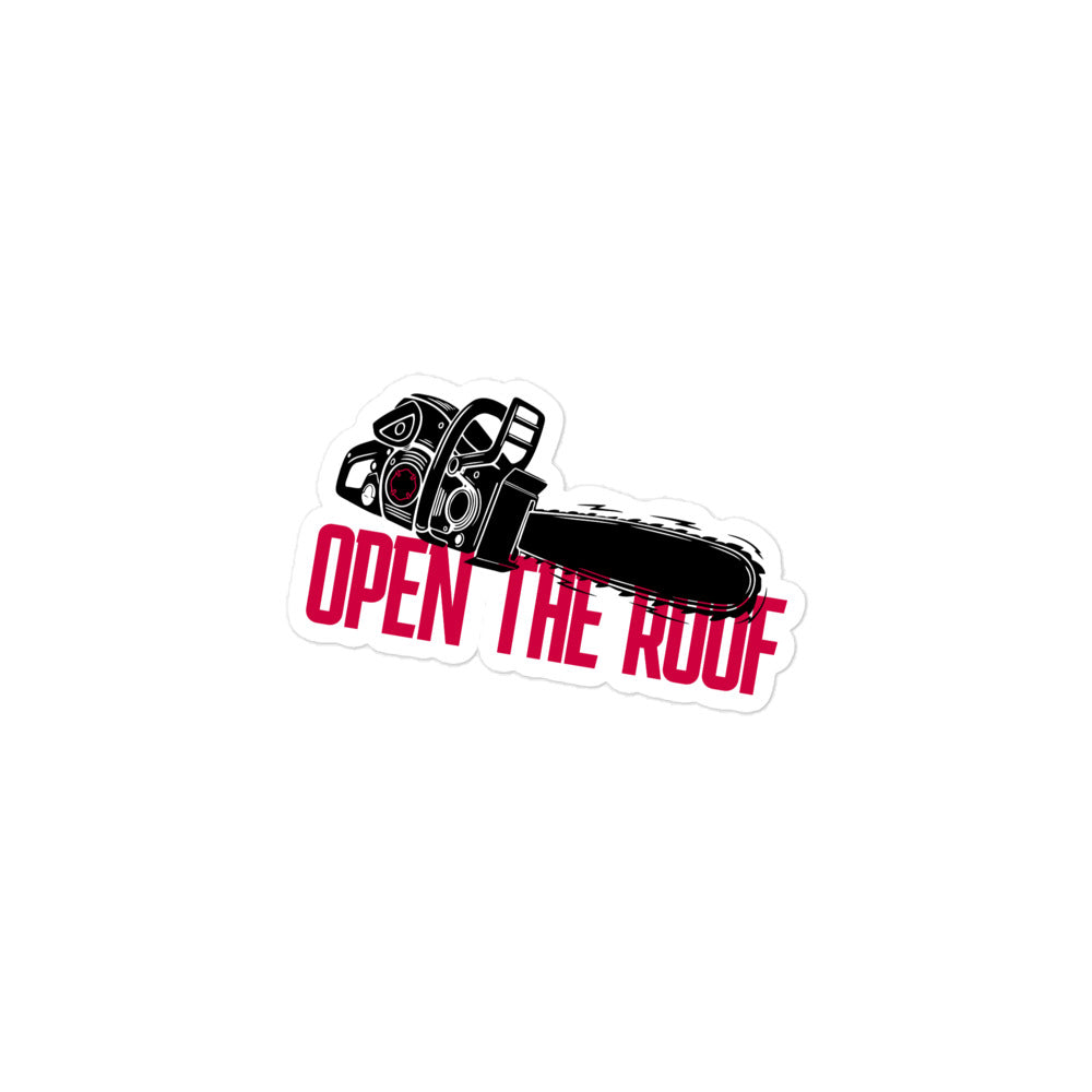 Open The Roof stickers