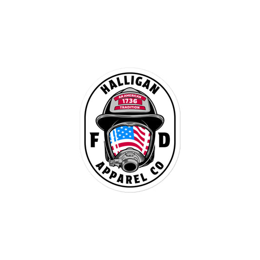 USA Halligan Stickers