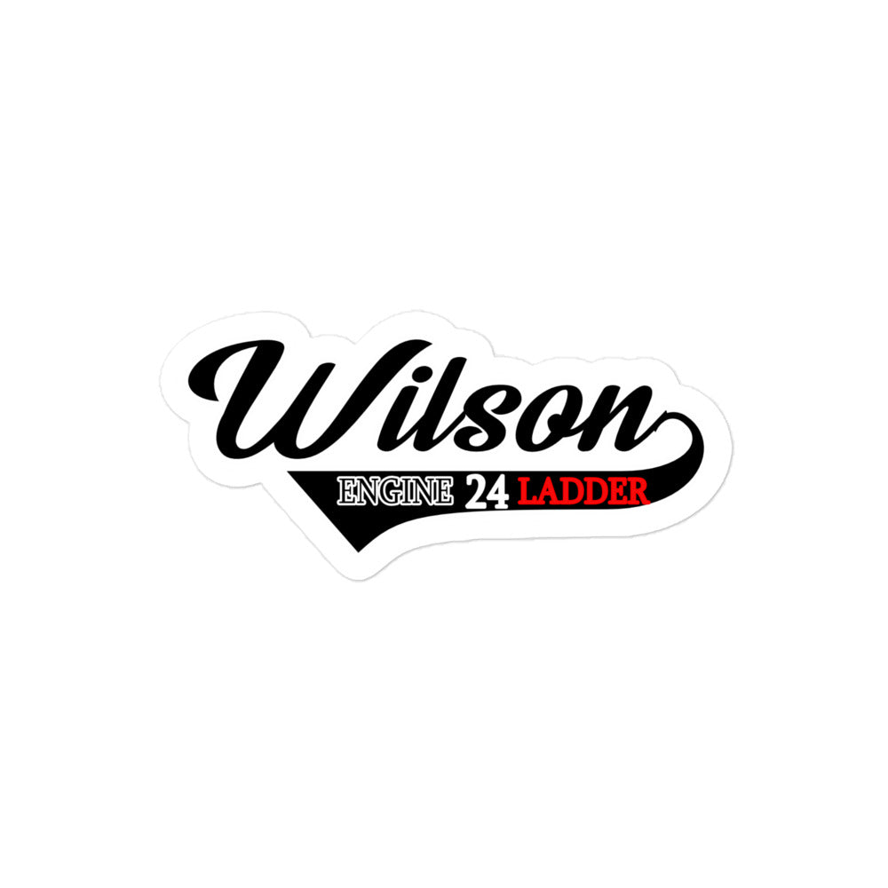 Wilson Engine 24 Ladder stickers