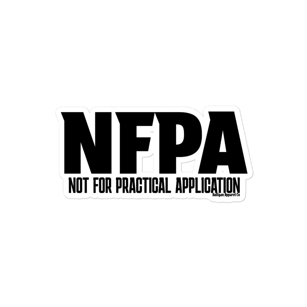 NFPA Stickers