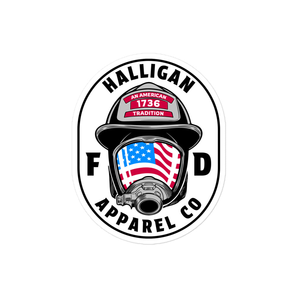 USA Halligan Stickers