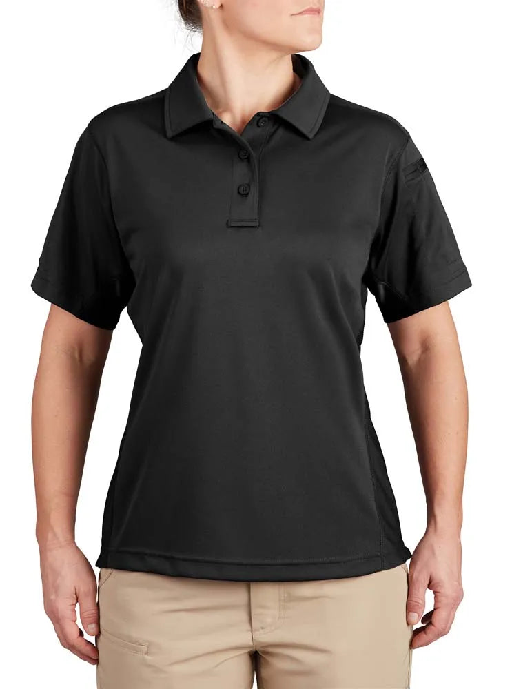 Propper Women's Summerweight Short Sleeve Polo - Black