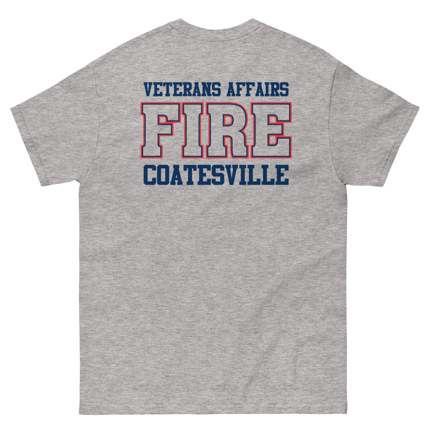 Coatesville VAFD Grey Tee