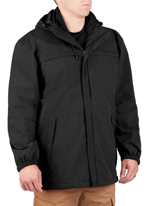 Propper Men's 3-in-1 Hardshell Parka - Black