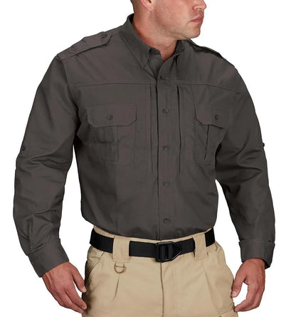 Propper Men's Tactical Long Sleeve Shirt - Charcoal