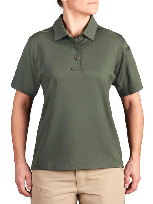 Propper Women's EdgeTec Short Sleeve Polo - LE Olive