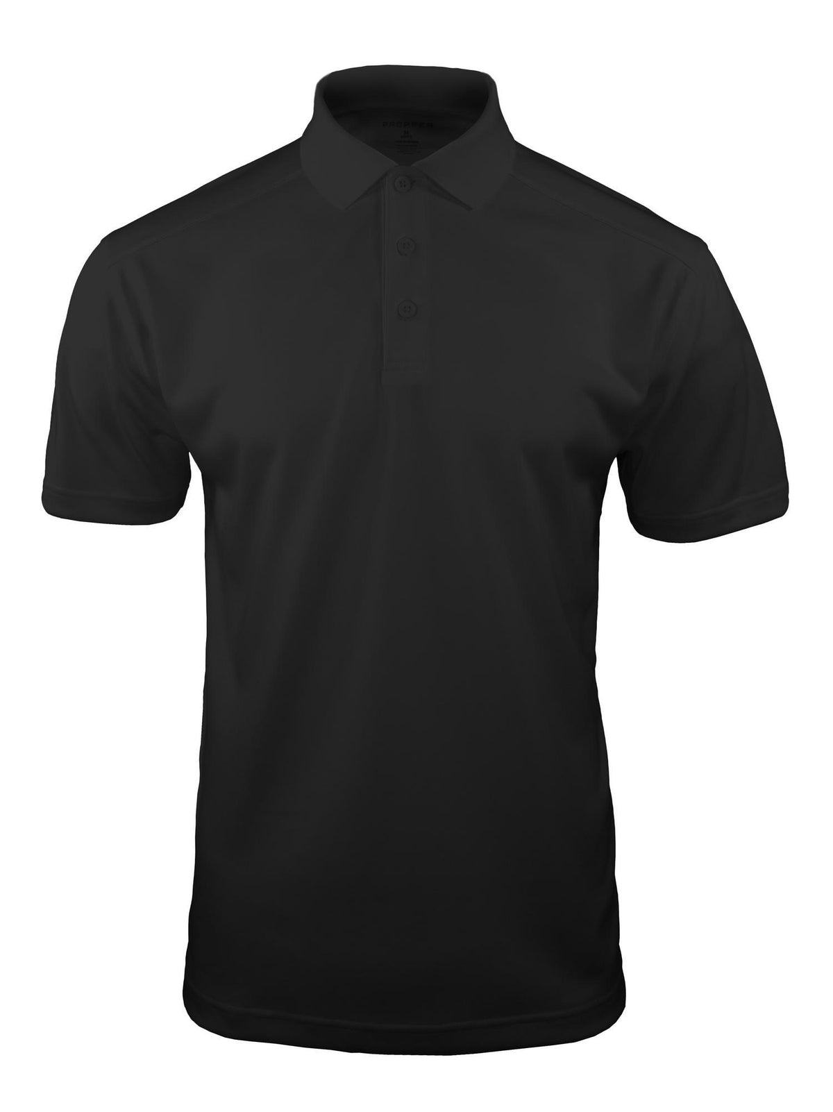 Propper Men's Midweight Short Sleeve Polo - Black