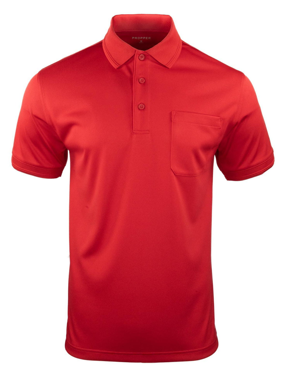 Propper Men's Midweight Short Sleeve Pocket Polo - Red