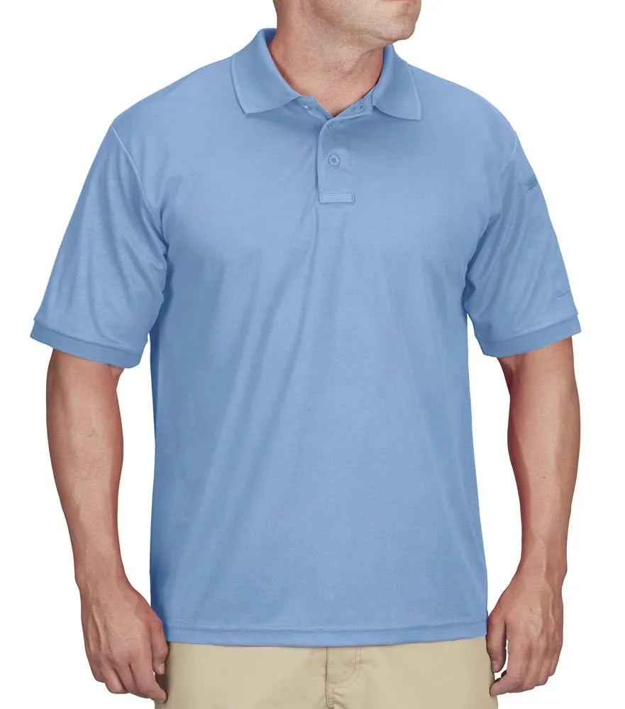 Propper Men's Uniform Short Sleeve Polo - Light Blue