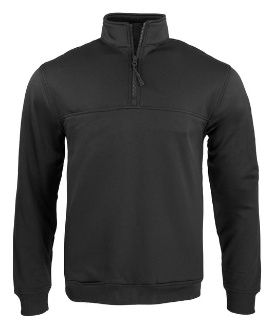 Propper Men's Quarter Zip Fleece Job Shirt - Black