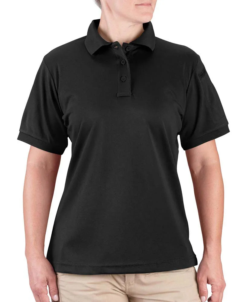 Propper Women's Uniform Short Sleeve Polo - Black