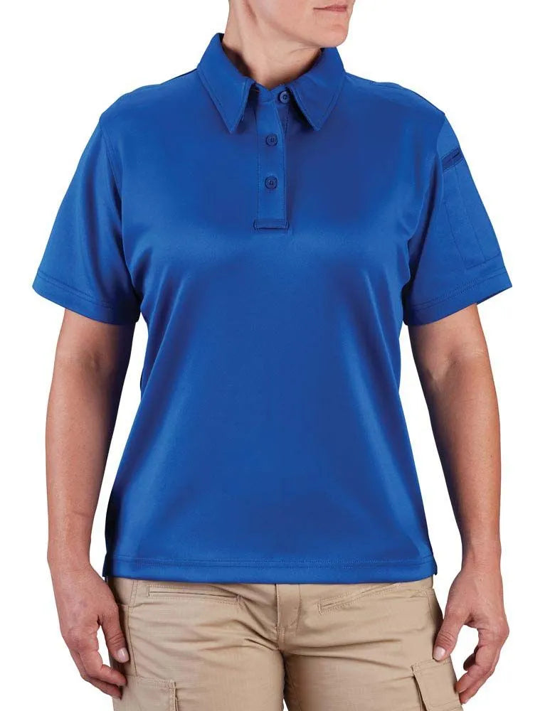 Propper Women's I.C.E. Performance Short Sleeve Polo - Cobalt Blue