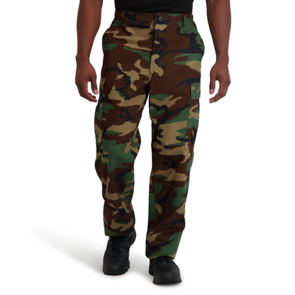 Propper Men's BDU Trouser Button Fly - 60/40 Twill - Woodland