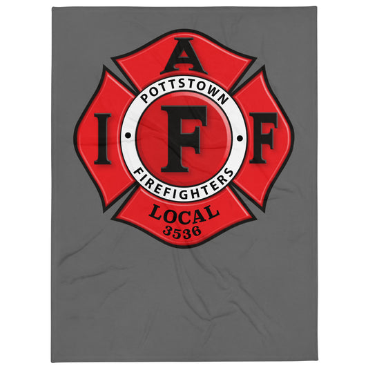 Pottstown IAFF Throw Blanket