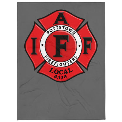 Custom Firefighter Blanket