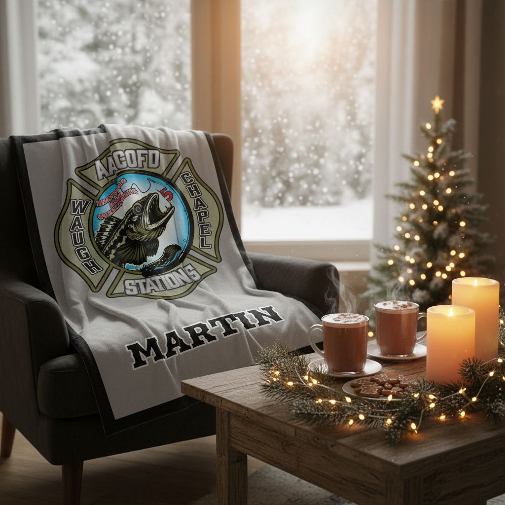 Custom AACOFD Station Blanket