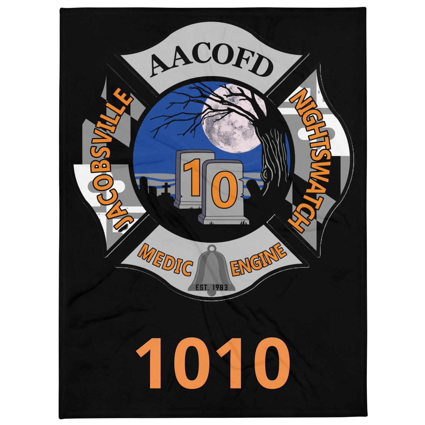 Custom AACOFD Station Blanket
