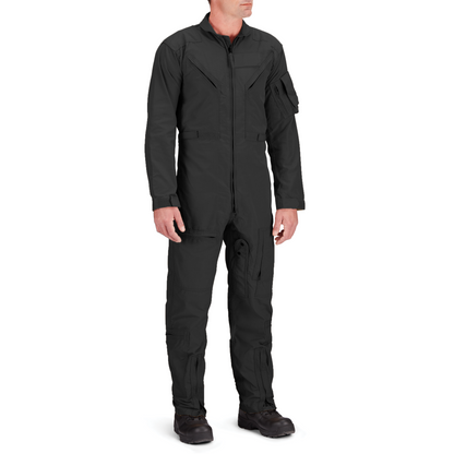 Propper Men's Poly Cotton Twill 27/P Flyers Coverall - Black