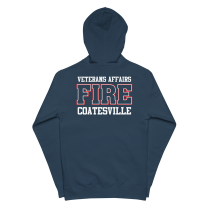 Coatesville VAFD Navy Zip Hoodie