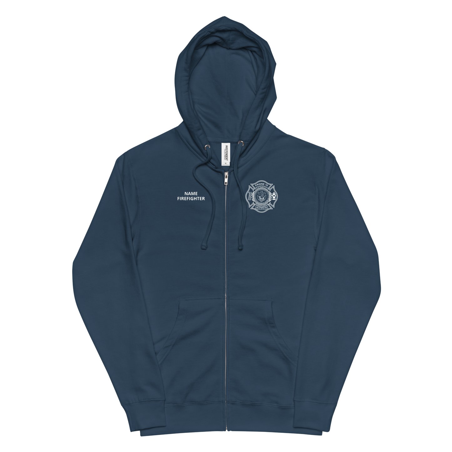 Coatesville VAFD Navy Zip Hoodie