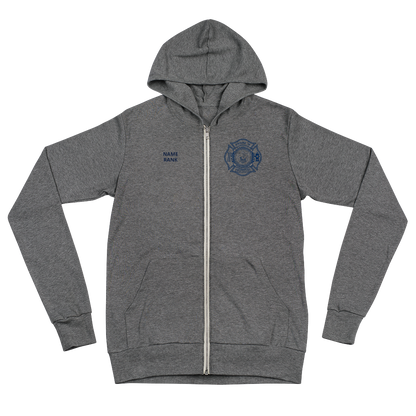 Coatesville VAFD Grey Zip Hoodie