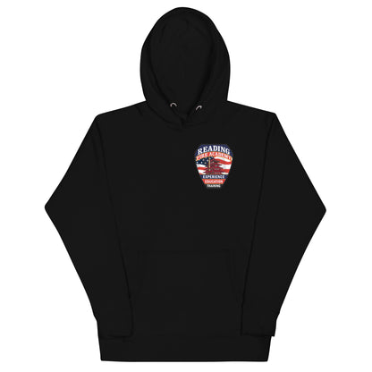Bomberos De Reading Red Wording Unisex Hoodie