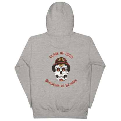 Bomberos De Reading Red Wording Unisex Hoodie