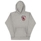 Bomberos De Reading Red Wording Unisex Hoodie