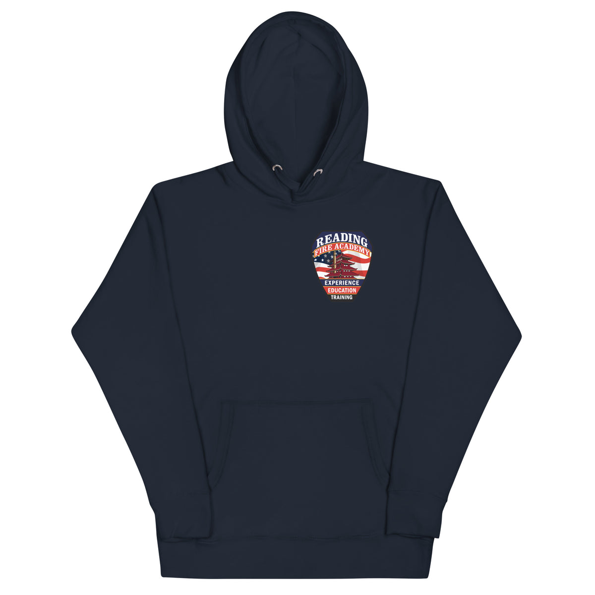 Bomberos De Reading Red Wording Unisex Hoodie