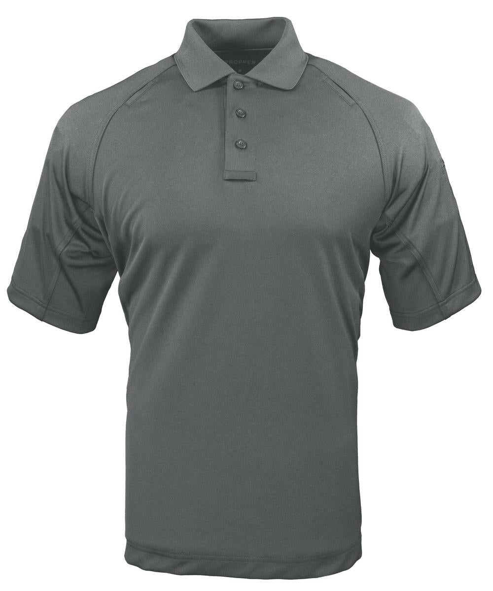 Propper Men's Raglan Utility Short Sleeve Polo - Grey