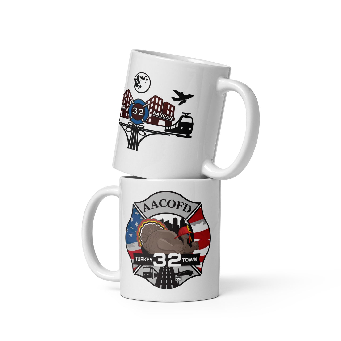 Custom AACOFD Station Mug