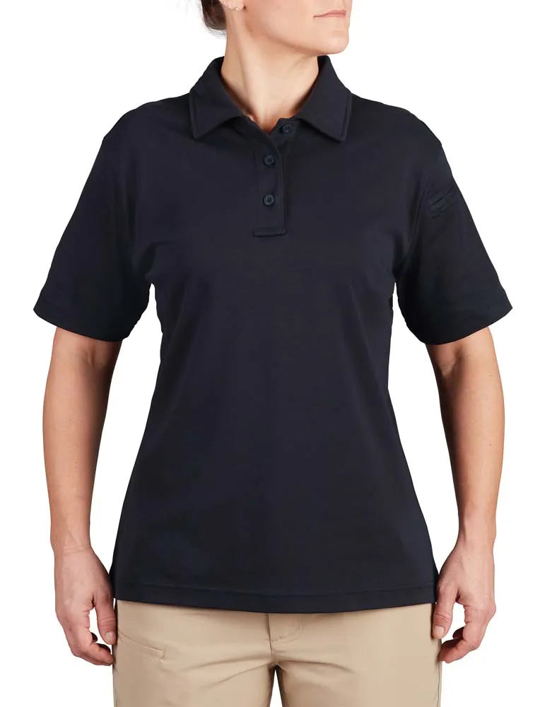 Propper Women's Uniform Cotton Short Sleeve Polo - Midnight Navy