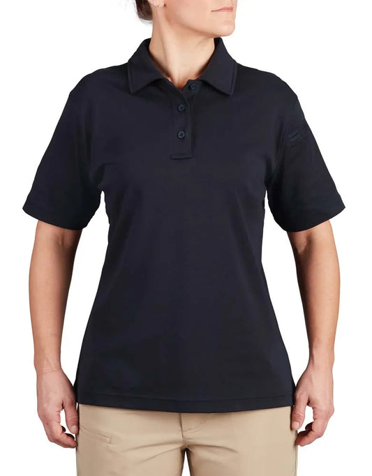 Propper Women's Uniform Cotton Short Sleeve Polo - Midnight Navy