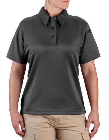 Propper Women's I.C.E. Performance Short Sleeve Polo - Charcoal