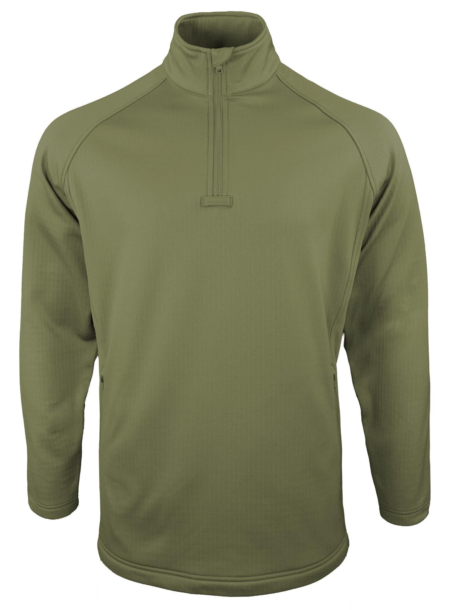 Propper Men's Quarter Zip Grid Fleece - Olive