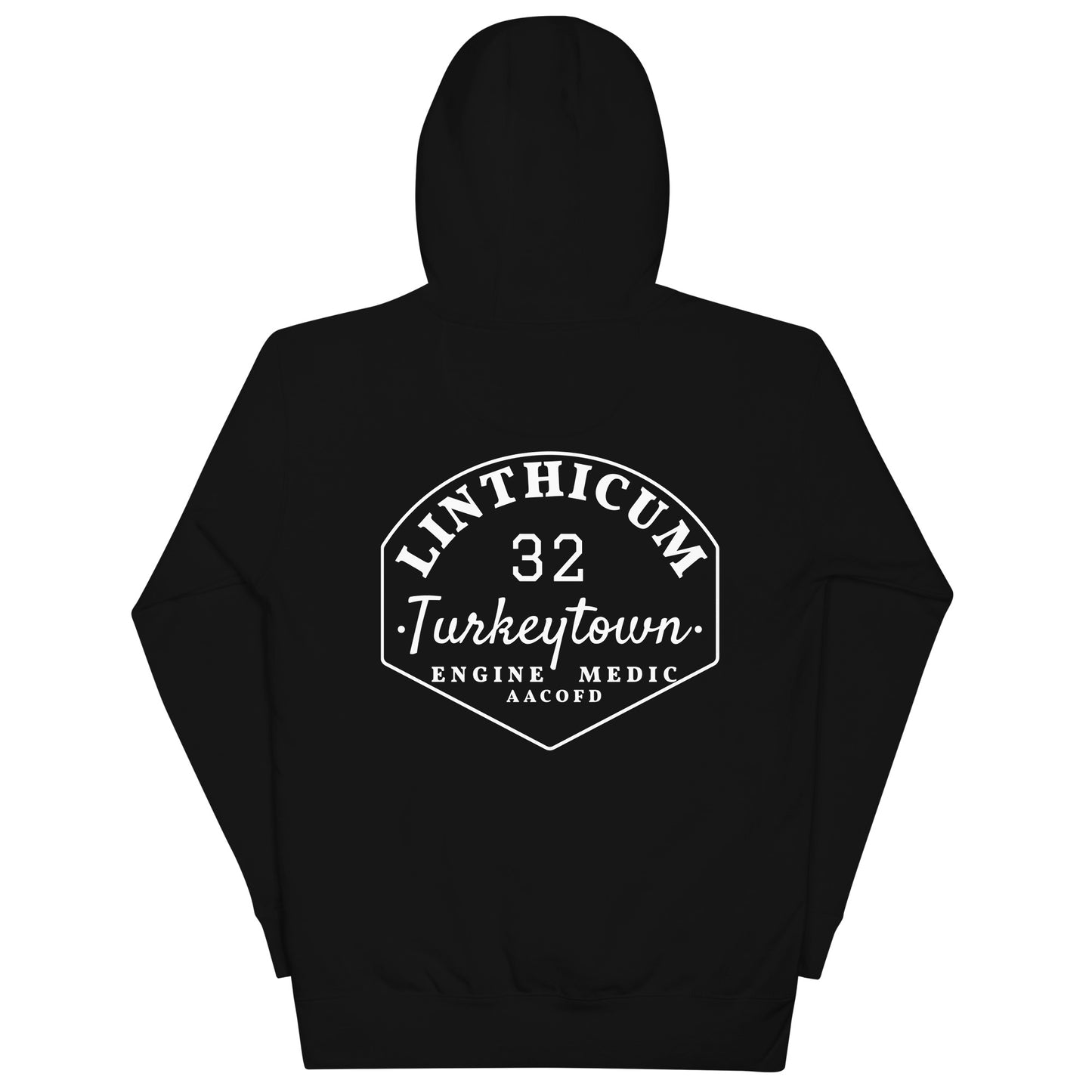 Engine Co 32 / Turkeytown Wordmark Hoodie