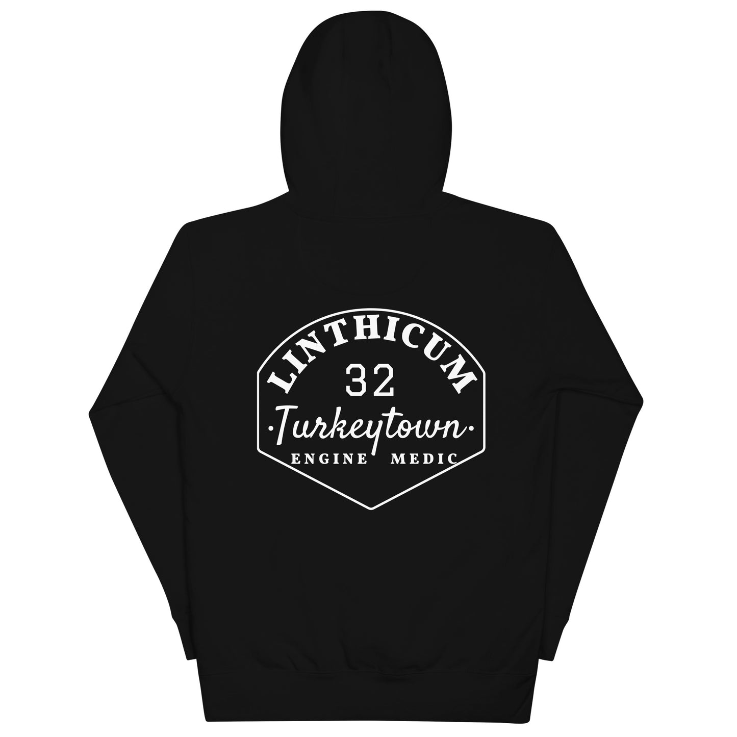 Engine Co 32 / Turkeytown Wordmark Hoodie NO AACOFD