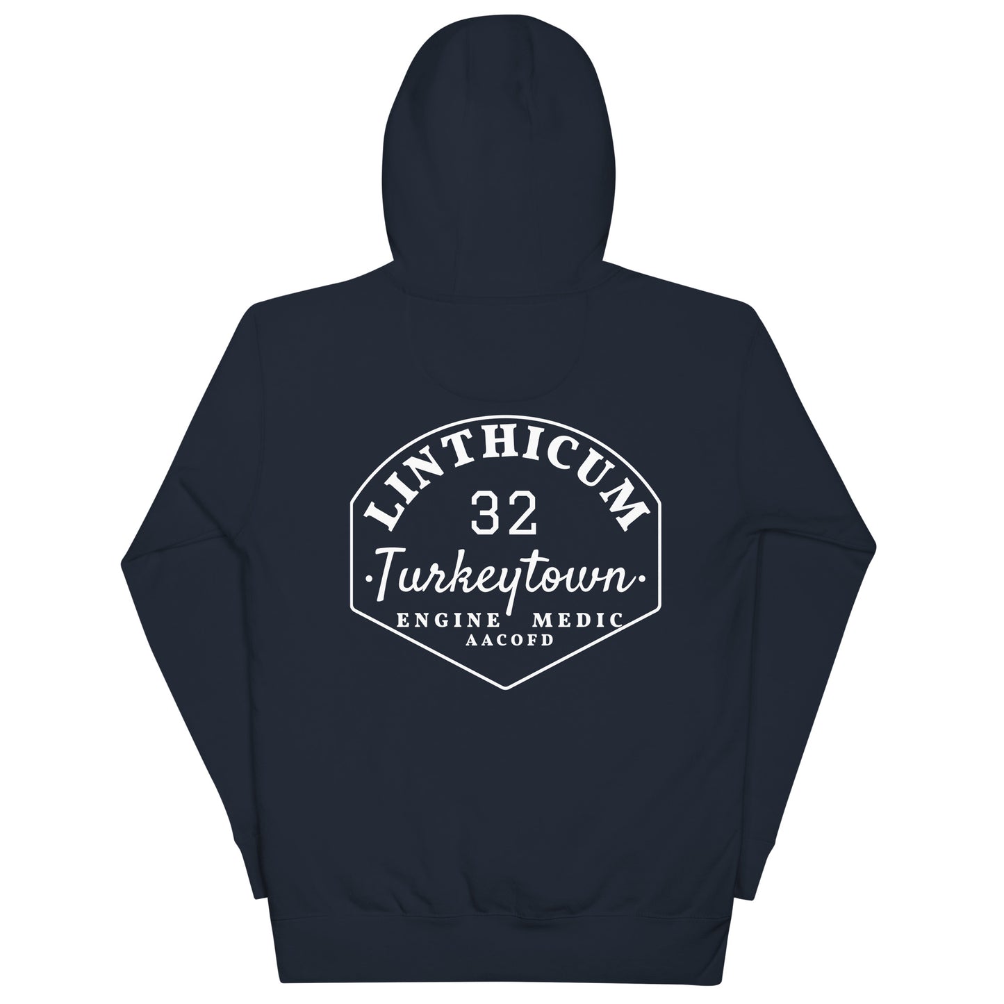 Engine Co 32 / Turkeytown Wordmark Hoodie