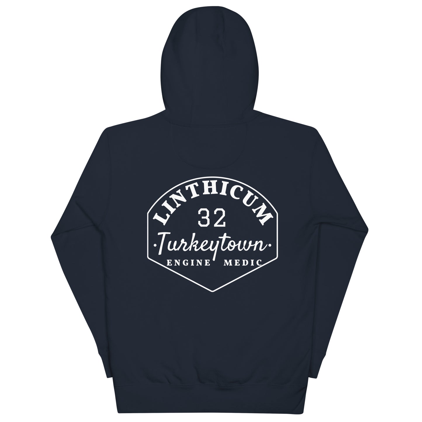 Engine Co 32 / Turkeytown Wordmark Hoodie NO AACOFD